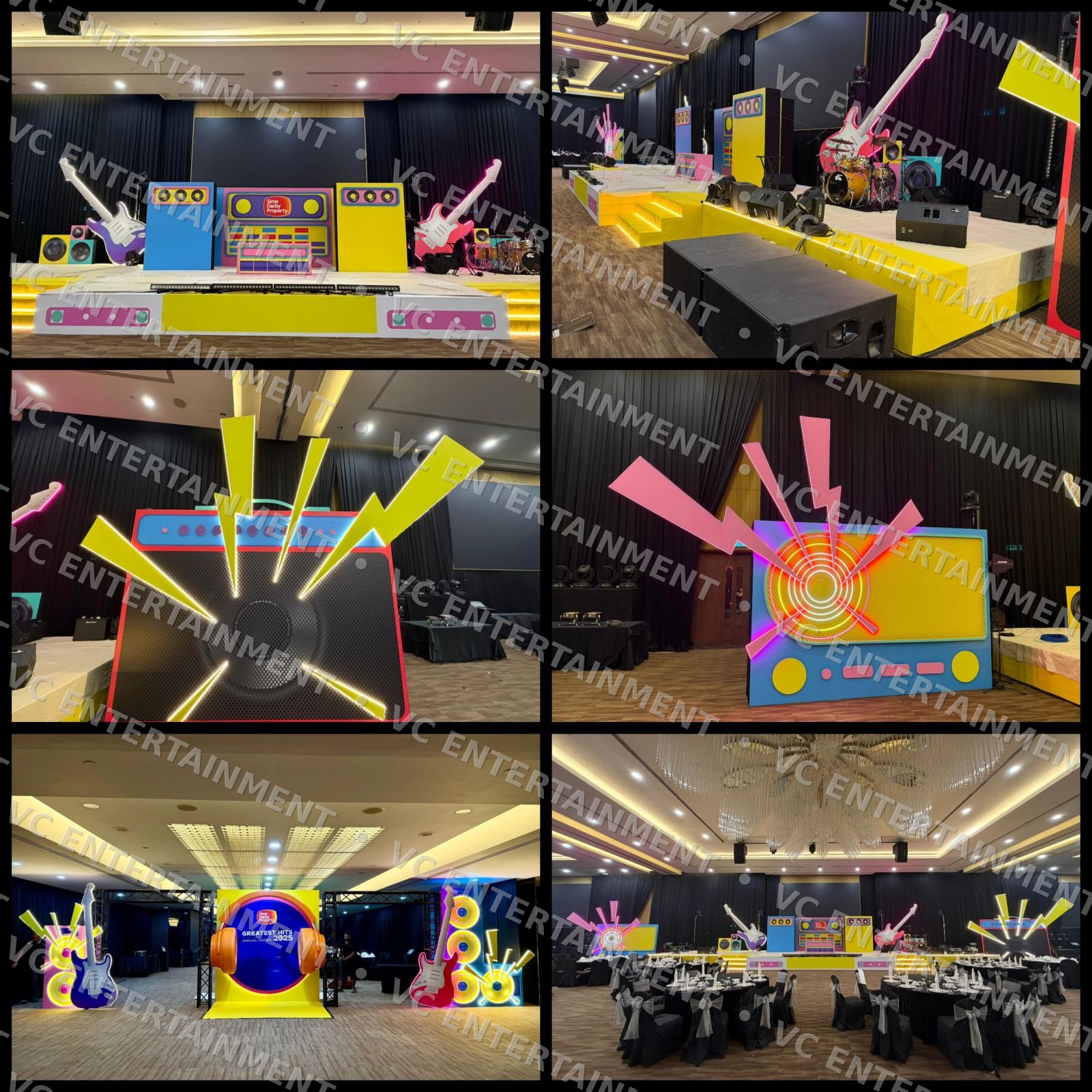 Wooden Backdrop Fabrication