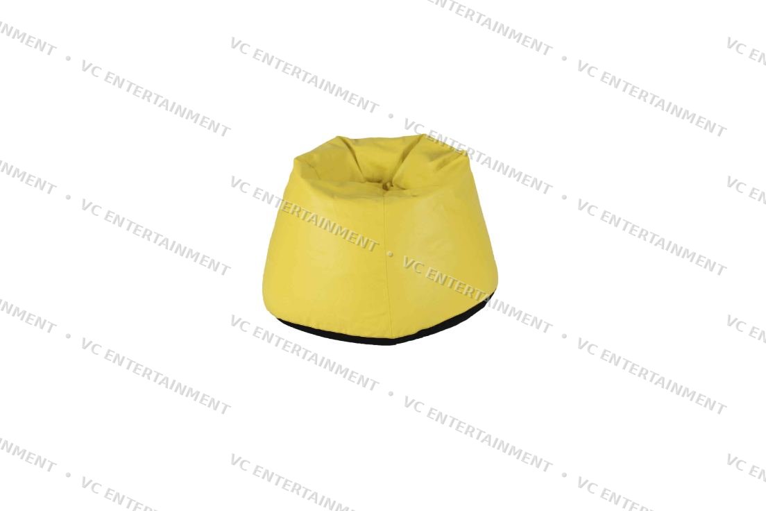 Bean Bag 36 inches - Yellow Leather