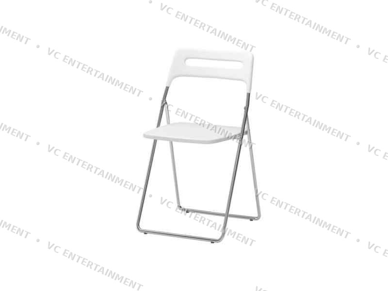 Foldable Chair (Nisse) - White