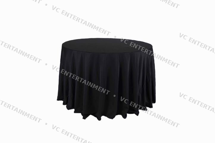 Banquet Round Table 5ft with 132in Cloth