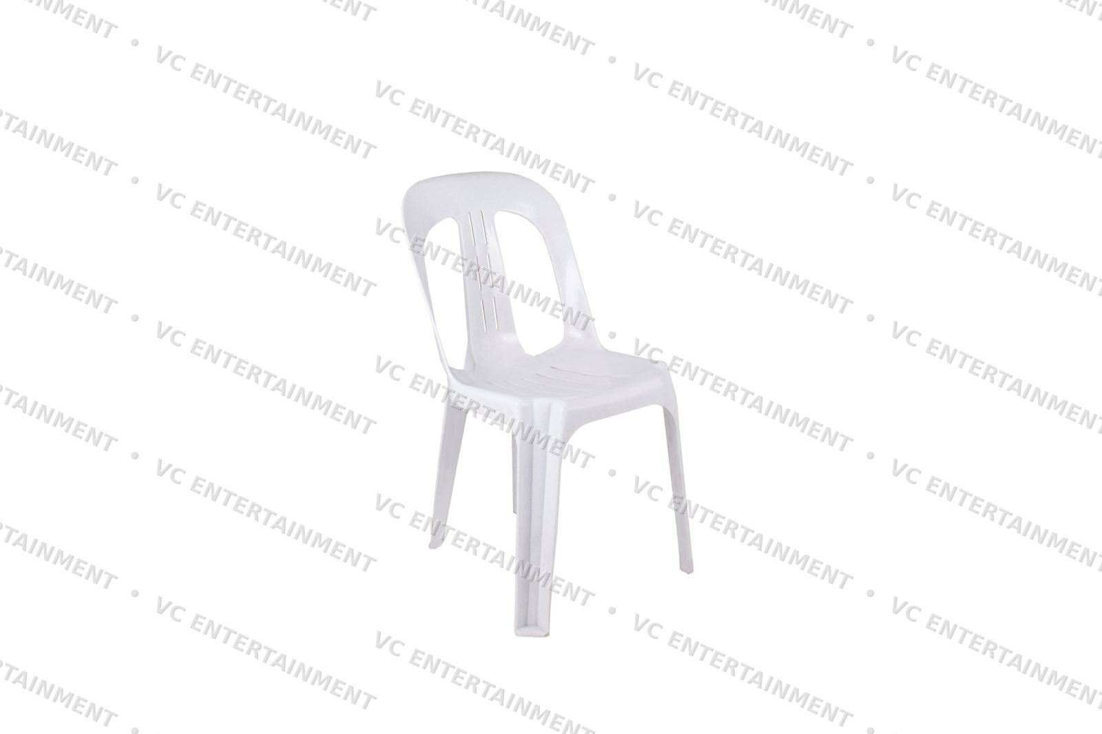 Plastic Chair - White