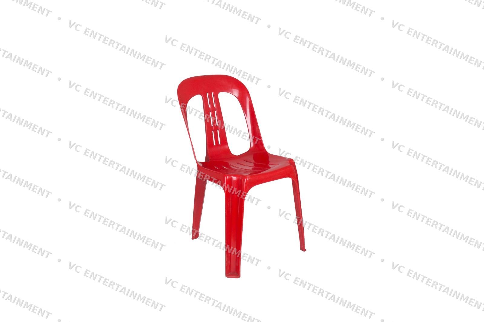 Plastic Chair - Red