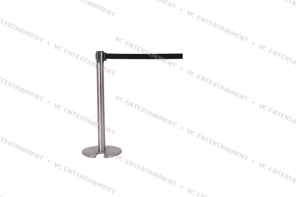 Silver Queue Stand with Belt